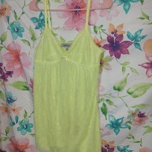 Morgan Taylor Women's bright yellow lingerie M